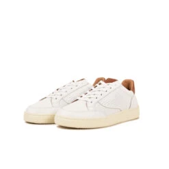 Pataugas BASALT/VTG H2H BLANC/CAMEL -Meilleur Chaussure Magasin 628055 908 BASKET HOMME BASALT VT H2H BLANC CAMEL 5
