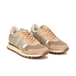 Pataugas ASTATE/MIXS F4H BEIGE -Meilleur Chaussure Magasin 628211 BASKET FEMME ASTATE F4H MIX S BEIGE 4
