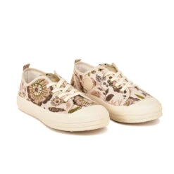 Pataugas ETCHE L/JFL F4H BEIGE -Meilleur Chaussure Magasin 628223 BASKET FEMME ETCHE L JFL F4H BEIGE 4