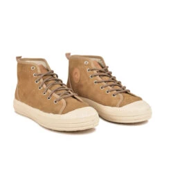 Pataugas ETCHE M/S F4H Argile -Meilleur Chaussure Magasin 628244 BASKET FEMME ETCHE M V F4H CAMEL 4