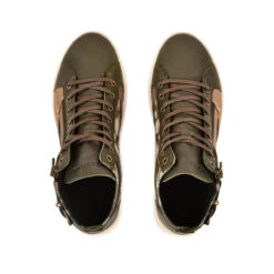 Pataugas PALME/WT F4H KAKI -Meilleur Chaussure Magasin 628274 BASKET FEMME PALME WT KAKI 6