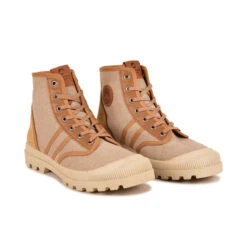 Pataugas AUTHENTIQUE M/MIXTC F4H BEIGE -Meilleur Chaussure Magasin 628318 BOOTS FEMME OG M MIXTC F4H BEIGE 4