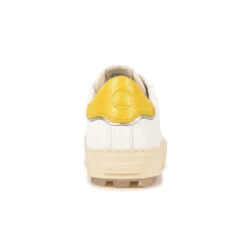 Pataugas ARAN/MIX F2H BLANC/JAUNE -Meilleur Chaussure Magasin BASKET FEMME ARAN MIX F2H BLANC JAUNE 7