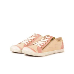Pataugas BAHIA/SME F2H NUDE/DORE -Meilleur Chaussure Magasin BASKET FEMME BAHIA SME F2H NUDE DORE 628048 948 5