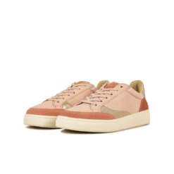 Pataugas BASALTE/SNME F2H BEIGE ROSÉ/DORÉ -Meilleur Chaussure Magasin BASKET FEMME BASALT F2H NUDE DORE 5