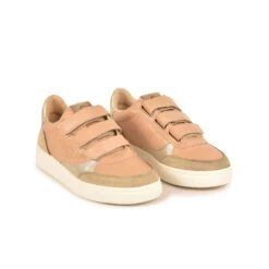 Pataugas BASALTE S/N F2I BEIGE/DORÉ -Meilleur Chaussure Magasin BASKET FEMME BASALTE S N F2I BEIGE DOREE 628444 931 4
