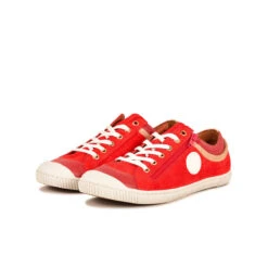 Pataugas BISK/MIX F2I ROUGE -Meilleur Chaussure Magasin BASKET FEMME BISK MIX F2I ROUGE 628362 350 5