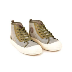 Pataugas ETCHE M/MIXTC F4I KAKI -Meilleur Chaussure Magasin BASKET FEMME ETCHE M MIXTC F4I KAKI 628485 554 4