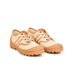 Pataugas AUTHENTIQUE L/MIXTC F2I BEIGE -Meilleur Chaussure Magasin BASKET FEMME OG L MIXTC F2I BEIGE 628353 150 4