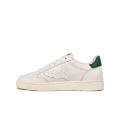 Pataugas BASALTE/N H2H BLANC/VERT -Meilleur Chaussure Magasin BASKET HOMME BASALT N H2H BLANC VERT 3