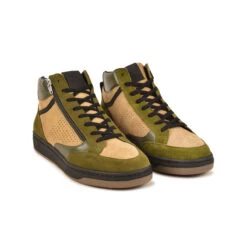 Pataugas BASALTE M/ZMIX H4I TAUPE -Meilleur Chaussure Magasin BASKET HOMME BASALT ZMIX H4I TAUPE 628472 154 4