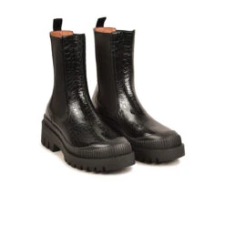 Pataugas AINOA CH/GR F4I NOIR -Meilleur Chaussure Magasin BOOTS FEMME AINOA CH GR F4I NOIR 628454 850 4