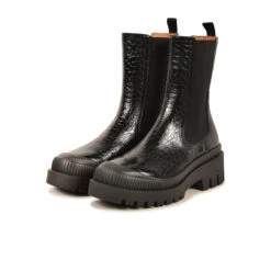 Pataugas AINOA CH/GR F4I NOIR -Meilleur Chaussure Magasin BOOTS FEMME AINOA CH GR F4I NOIR 628454 850 5