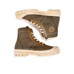 Pataugas AUTHENTIQUE M/SC F2I KAKI -Meilleur Chaussure Magasin BOOTS FEMME OG M SC F2I KAKI 628343 554 6