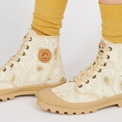 Pataugas AUTHENTIQUE M/TOPO F2I BEIGE -Meilleur Chaussure Magasin BOOTS FEMME OG M TOPO F2I BEIGE 628340 150 Porte 2