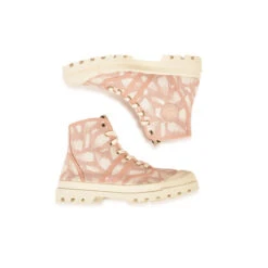 Pataugas AUTHENTIQUE WALKIE TALKIE GR F2H ROSE -Meilleur Chaussure Magasin BOOTS FEMME OG GR F2H POUDRE 6