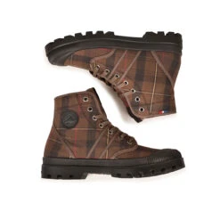Pataugas AUTHENTIQUE MADE IN FRANCE F4G Tartan Marron 13 Pataugas AUTHENTIQUE MADE IN FRANCE F4G Tartan Marron -Meilleur Chaussure Magasin BOOTS HOMME AUTHENTIQUE W H4G TARTAN MARRON 6