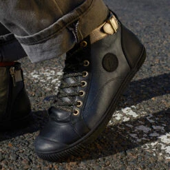 Pataugas BANJOU LATSA/MIX F4H NOIR/DORÉ -Meilleur Chaussure Magasin F Palme MIX Noir Dore