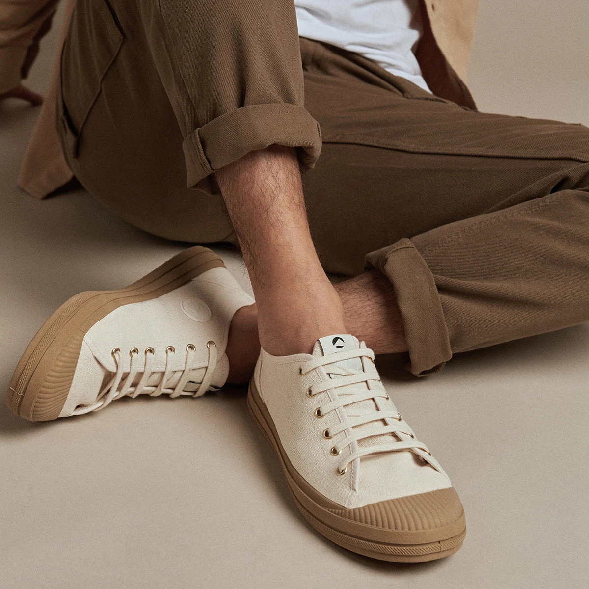 Pataugas ETCHE L/TWK H2H ECRU/GUM 4 Pataugas ETCHE L/TWK H2H ECRU/GUM â Image 2