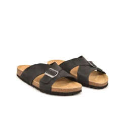 Pataugas LUDO/MIX H2I NOIR -Meilleur Chaussure Magasin SANDALE HOMME LUDO MIX H2I NOIR 628533 850 4