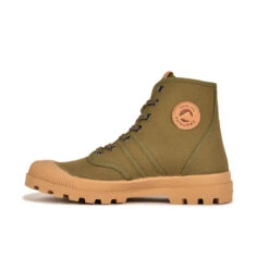 Pataugas AUTHENTIQUE/T H4G VERT MILITAIRE -Meilleur Chaussure Magasin authentique vert militaire homme2